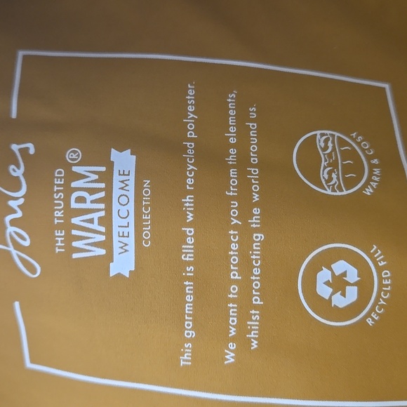 Joules Mustard Yellow Quilted Vest – US 10, Preppy Lightweight Sleeveless Layer - Picture 6 of 7